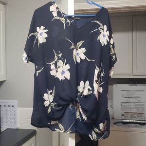 Stitch Fix West Kei XL Allura Knot Detail Blouse